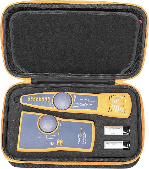 RLSOCO Case Replacement for Fluke Networks MT-8200-60-KIT IntelliTone Pro 200 Probe and Toner (Case Only)