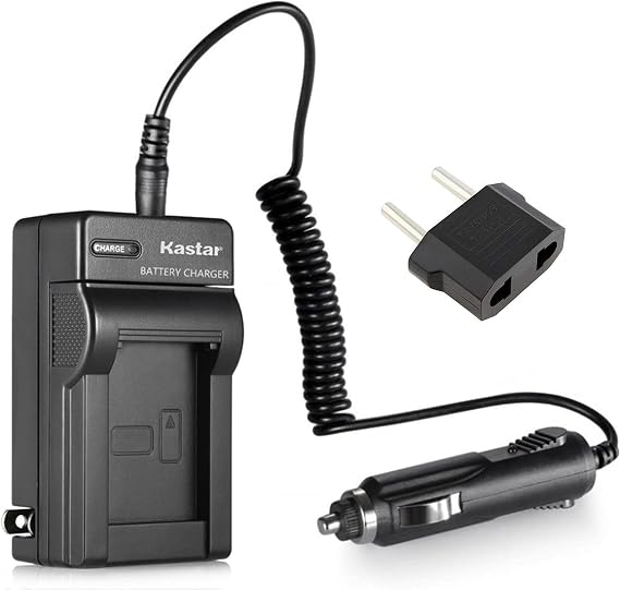 Kastar Battery Charger for Canon NB-4L NB4L and Canon PowerShot SD750 SD780 is SD940 is SD960 is SD970 is SD1000 SD1100 is SD1400 is TX1 ELPH 100 HS ELPH 300 HS ELPH 310 HS ELPH 330 HS Digital Camera