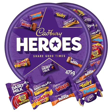 Cadbury Heroes 780 g – an assortment of chocolate and sweets