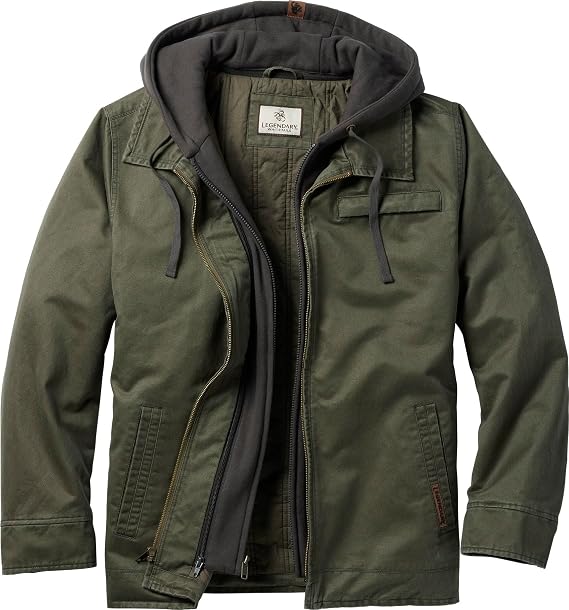 Legendary Whitetails Men's Rugged Full Zip Dakota Jacket