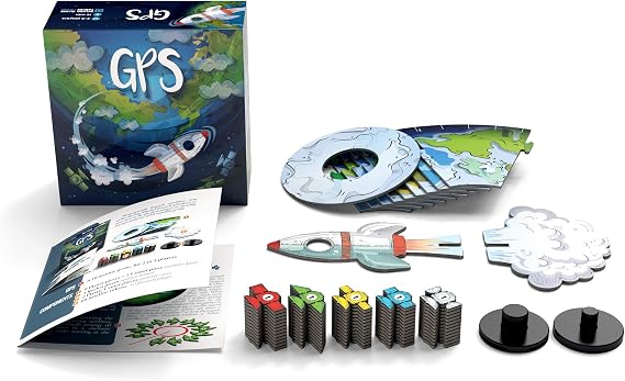 GPS - Board Game - 2 to 5 Players - 10 Minute Play Time