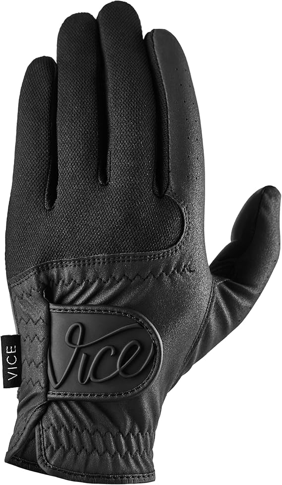 Vice Duro Golf Glove, Black (Prior Model)