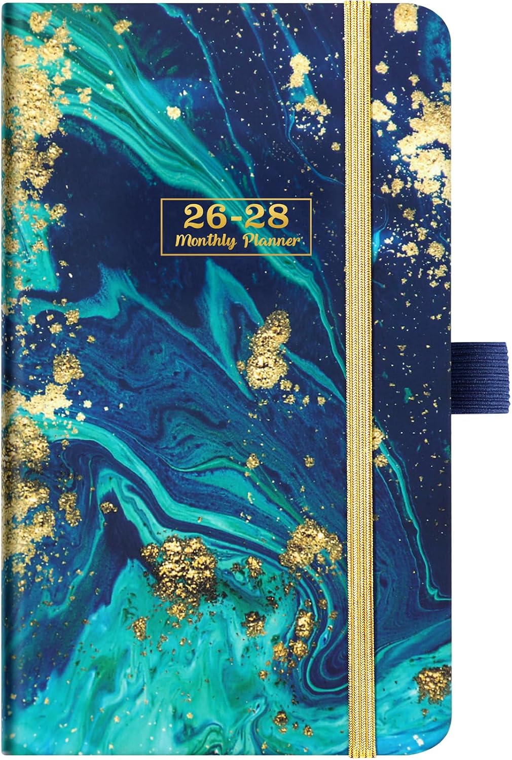 2026-2028 Pocket PlannerCalendar - 3 Year Monthly Planner 2026-2028 with 63 Notes Pages, Jan.2026 - Dec. 2028, 3.8 x 6.4, Monthly Calendar with Inner Pocket  Pen Hold - Blue