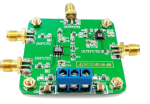 Taidacent multiplier module AD835 mixer broadband modem with post-op amp 4 quadrant analog multiplier
