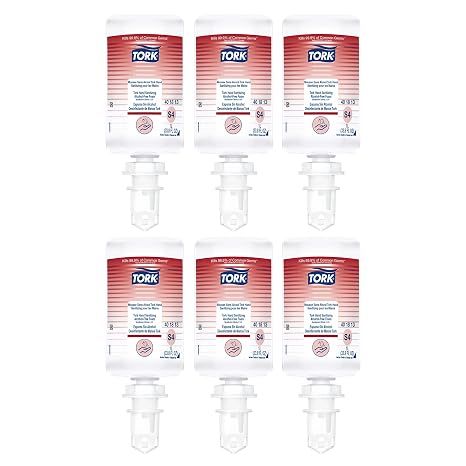Tork Hand Sanitizing Alcohol-Free Foam S4, 6 x 1L, 401813 | Alcohol-Free Alternative, (formerly, 401213)