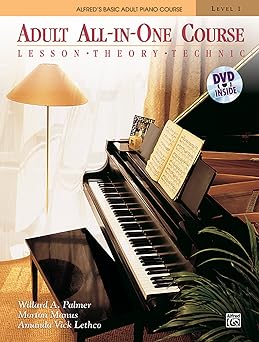 Alfreds Basic Adult All-in-One Course Lesson, Theory, Technic