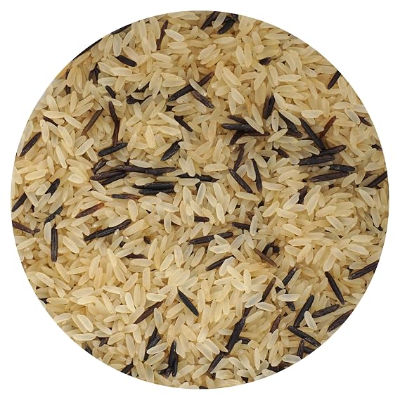 Wild Rice Blend Short Grain, 1 Pound Bulk Bag, Hampton Distribution