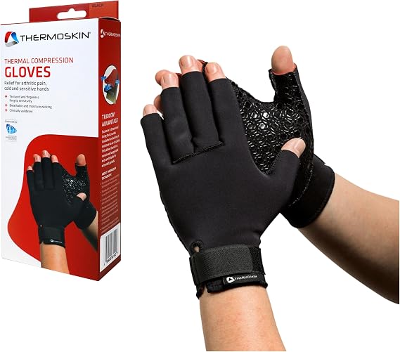 thermoskin Arthritis Compression Gloves, 1 Pair