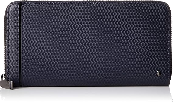 Men's Leather CONBINATION Round Zipper Long Wallet