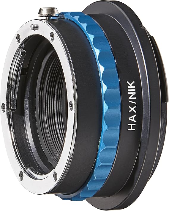 NOVOFLEX Adapter Compatible with Hasselblad X-Mount (X1D) Camera Body to Nikon Lenses with Aperture Control (HAX/NIK)