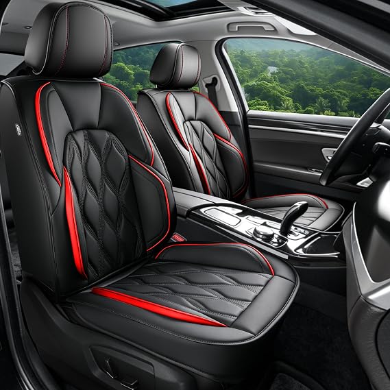 AOMSAZTO Car 2 Front Seat Covers Fit for Mitsubishi Mirage 2015-2026