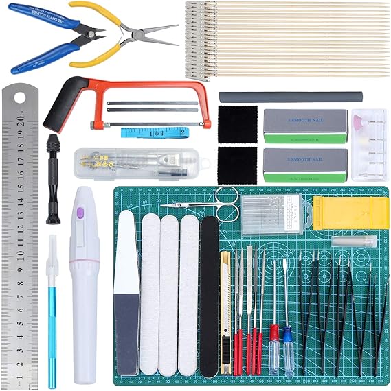 Gundam Modeler Basic Tools Gundam Modeler Basic Tools Modeler for Basic Model Making Repair and Fixing Pack of 64
