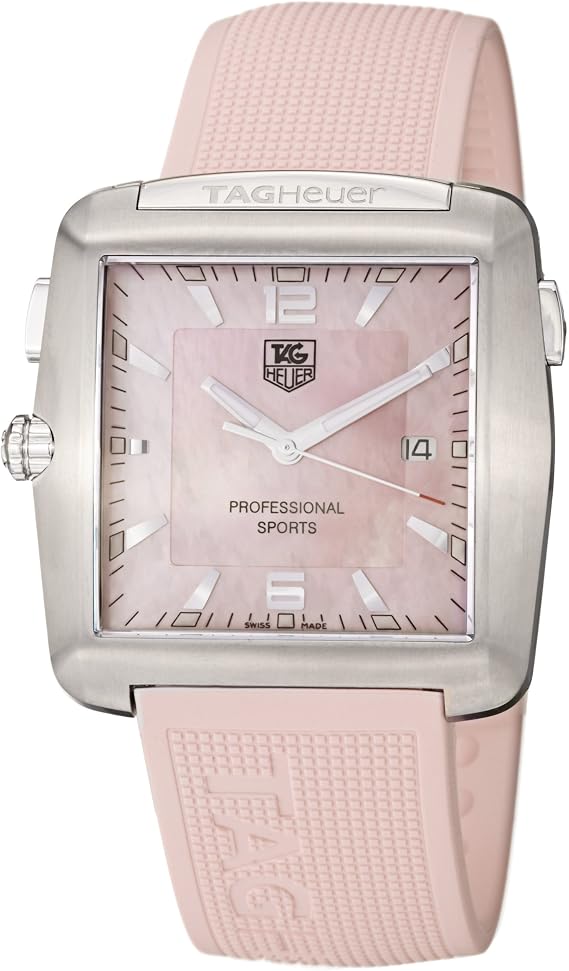 TAG Heuer Women's WAE1114.FT6011 Tiger Woods Professional Rubber Sports Watch