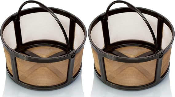 Reusable Keurig K-Duo Coffee Filter for Keurig Hot & Iced (Gen 2), K-Duo, K-Duo Essential Brewers Only - Carafe Basket Permanent Coffee Filters for Keurig K Duo Coffee Makers (Pack of 2)