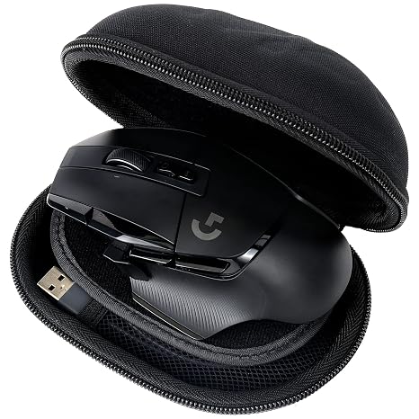 co2CREA Hard Travel Case for Logitech G502 X Plus/Hero/G309 Gaming Mouse