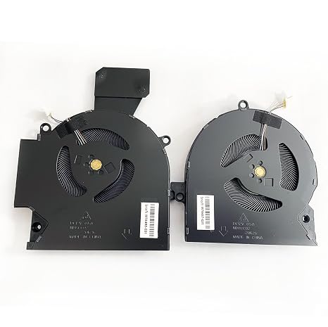 Replacement CPU+GPU Cooling Fan for HP OMEN 16-B 16-C DC12V