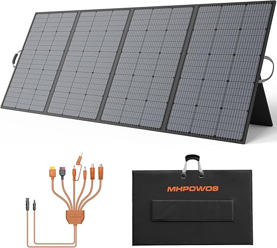 400W Portable Solar Panel Foldable Solar Charger for Power Station