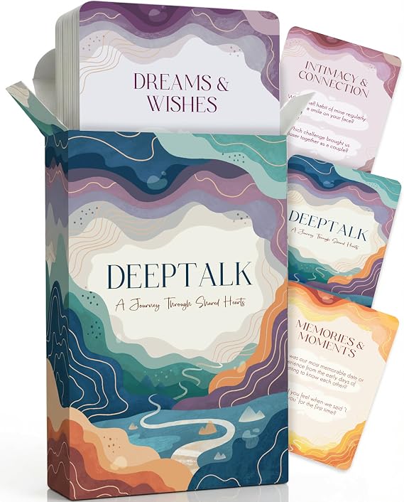 Deeptalk - Couples Card Game, Couples Games, Date Night Activities, Love