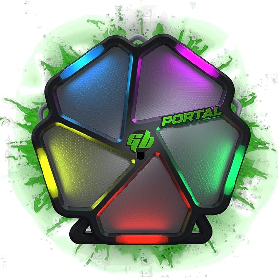Gel Blaster Portal Smart Target System with Included App - Target System with Responsive LED Panels for 10 Plus Interactive & Multiplayer Games - Score & Stats Trackings - Ages 14+