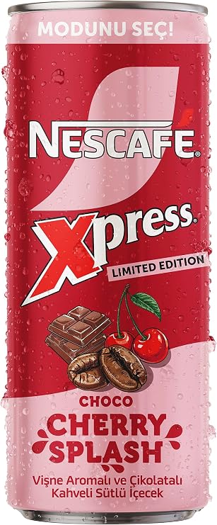 Nescafé Xpress Choco Cherry Splash Soğuk Kahve 250 ml