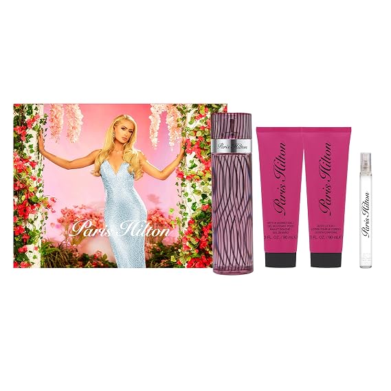 Paris Hilton Women 4 PC Fragrance Gift Set for Women