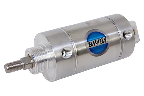 BIMBA 504-DXP 2-1/2 INCH BORE, 4 INCH Stroke, AIR Return, Double Acting, Double END/Rear Pivot MOUNTING, Original LINE, Pneumatic Cylinder