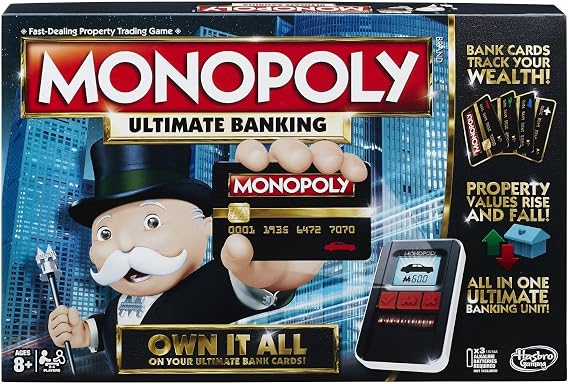 Hasbro Gaming Monopoly Game: Ultimate Banking Edition