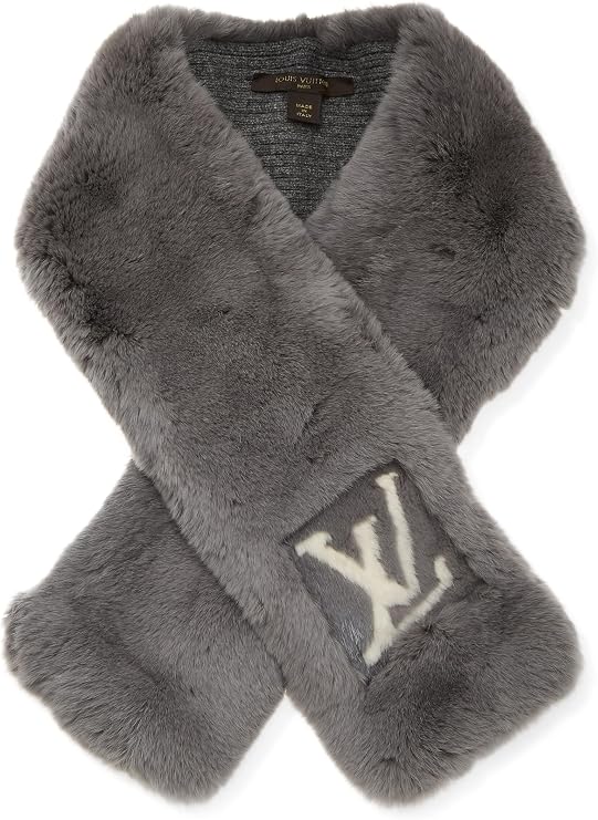 Pre-loved Grey Lapin Muffler, Grey