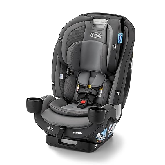 Graco SlimFit3 LX 3-in-1 Convertible Car Seat, Kunningham