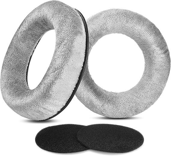 DT 770 Earpads,MMX 300 Ear cushions Compatible with Beyerdynamic DT770/DT 880 old/DT 511/DT 797/DT 801/DT 831/DT 901/HS 300/CUSTOM ONE PRO/CUSTOM STUDIO/CUSTOM GAME Headsets(Soft velvet)