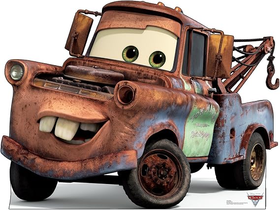 Cardboard People Mater Life Size Cardboard Cutout Standup - Disney Pixar's Cars 3 (2017 Film)