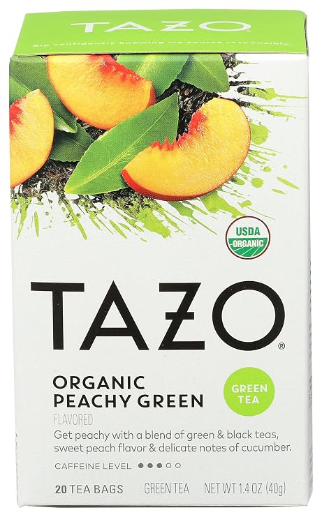 Tazo Peachy Green Tea Organic- 20 Bag