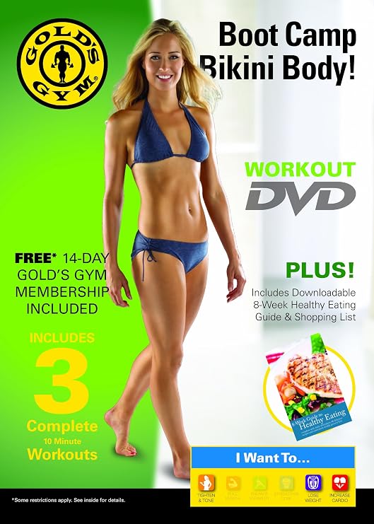 Gold's Gym Boot Camp Bikini Body Workout DVD