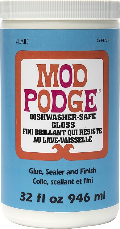 Mod Podge CS44789 Dishwasher Safe, Gloss Finish, 32 fl oz