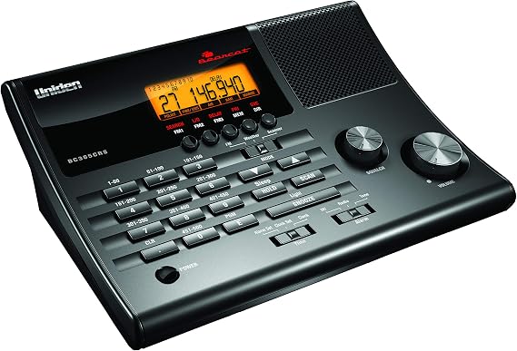 500ch Clock/fm Rad Scanr