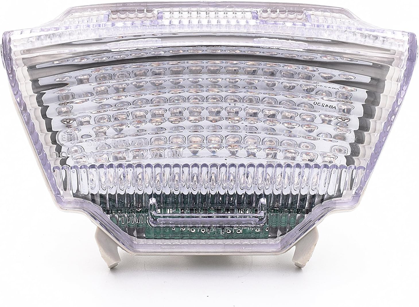 Motorcycle LED Brake Tail Light Integrated Turn Signals Compatible for Kawasak 2011-2015 Ninja ZX10R ZX1000 Styles 1: Integrated LED Tail Lights with Turn SignalsINT, Clear