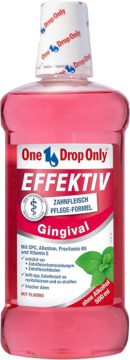 One Drop Only One Drop Dişeti Özel Ağız Gargarası Alkolsüz 500Ml Odo-5116