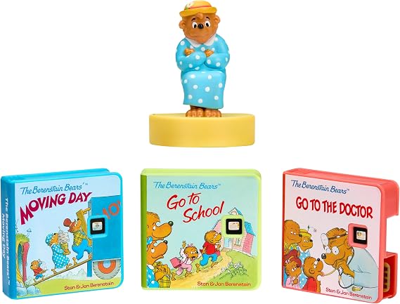 Little Tikes Story Dream Machine Random House Berenstain Bears Big Day Collection, Storytime, Books, Audio Play Character, Gift and Toy for Toddlers and Kids Girls Boys Ages 3+ Years