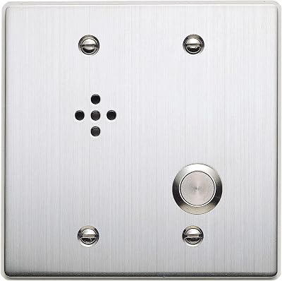 TOA Electronics RS-160 QAM Sub-station for N-8000RSN-8010RS; QAM Modulation; Indoor Vandal-Resistant Type; Heavy Duty Stainless Steel Faceplate; Half-duplex Conversation; 2-Core Shielded Cable
