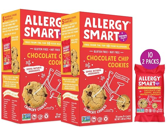 Allergy Smart Chocolate Chip Cookies, 140 GR