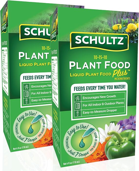Schultz All Purpose 10-15-10 Plant Food Plus, 4-Ounce [2- Pack] (2 Pack (2 Count))