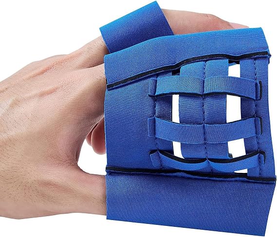 Glove, Symmetrical Two Finger Web Glove Catcher for Left and Right Handed Players for Hand Eye Coordination Practice