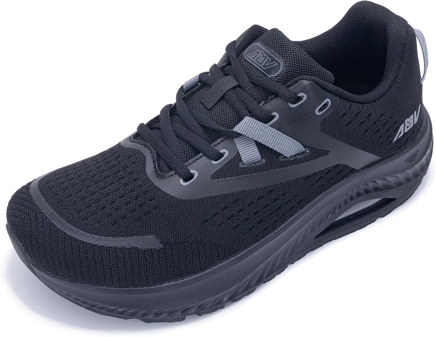 Women Wide Arch Support Walking Shoes Plantar Fasciitis Orthotic Sneakers