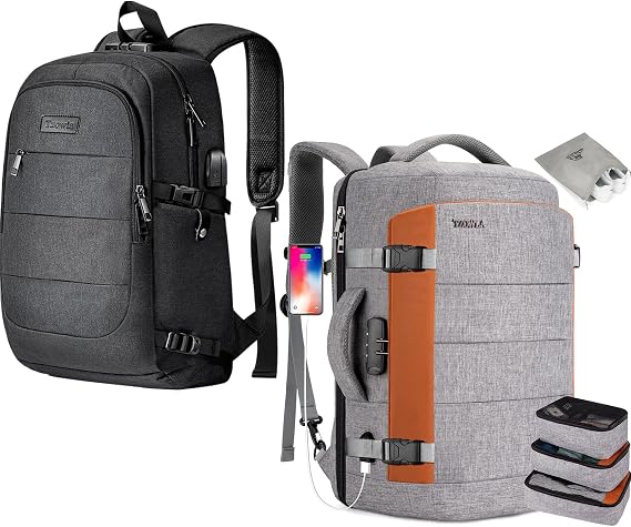 Tzowla Travel Laptop Backpack for Men Women