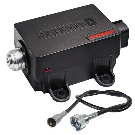SPEEDBOX with Clip-on Cable (Compatible with GM Vehicles) Mechanical Drive Speed Converter