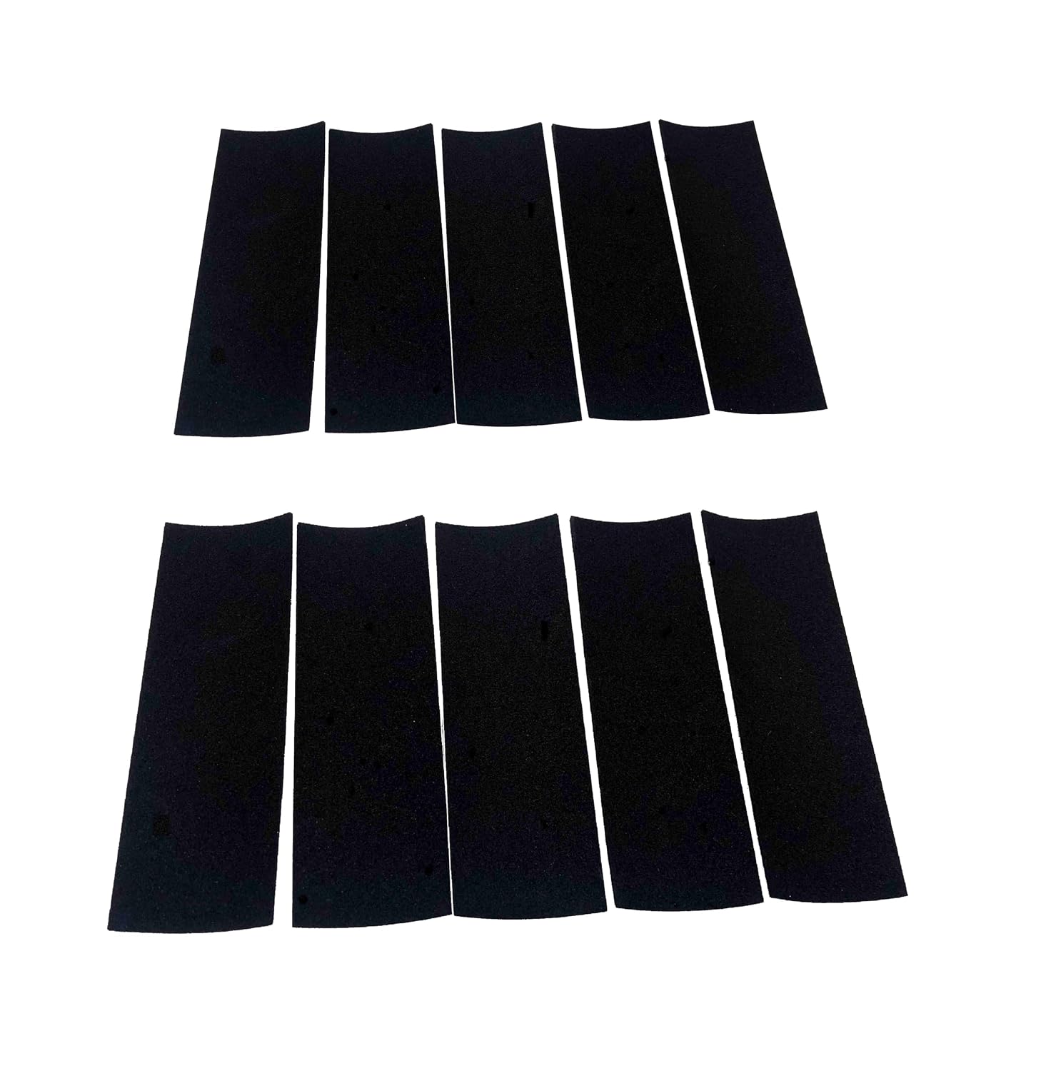 10 Pcs Fingerboards Parts Grip Tape Black, 39 x110mmPRO Must Be 10 pcs