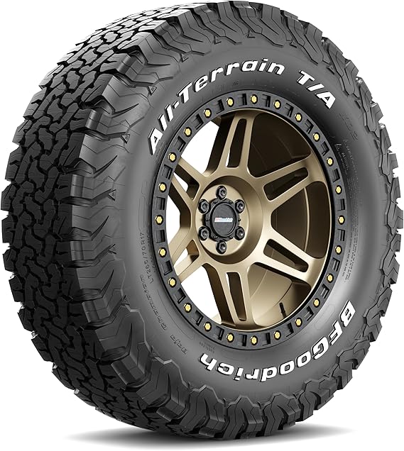 BFGoodrich All Terrain T/A KO2 Radial Car Tire for Light Trucks, SUVs, and Crossovers,34x10.50R17/D 120R 120R