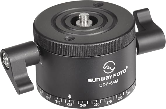 SUNWAYFOTO Indexing Rotator DDP-64M DDP64M for Tripod Head Sunway