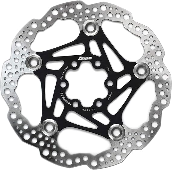 Hope Floating Disc Brake Rotor (Orange, 180mm)