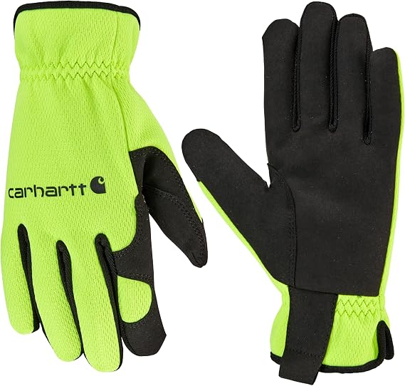 Carhartt Men's GD0794M High Dexterity Open Cuff Glove